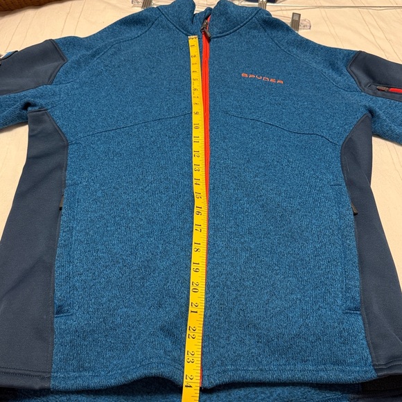 Spyder Men's Small Empire Full Zip Fleece Jacket - Picture 4 of 8